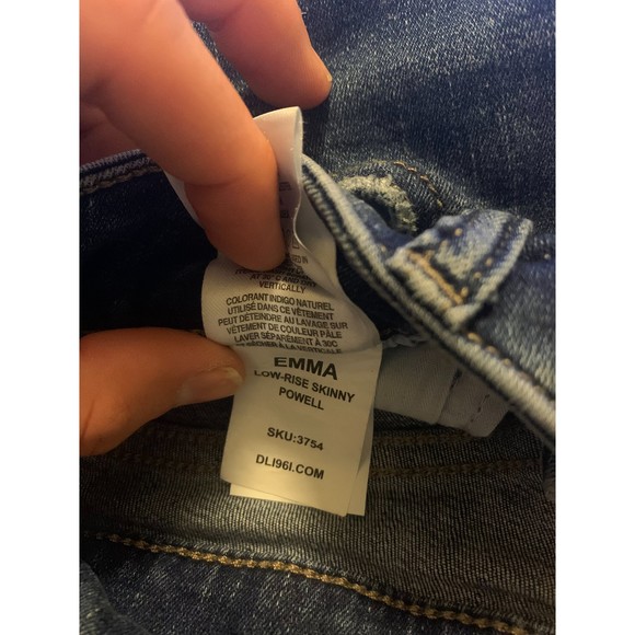 DH1961 Emma Low-Rise Skinny Jean in Powell - Picture 6 of 7